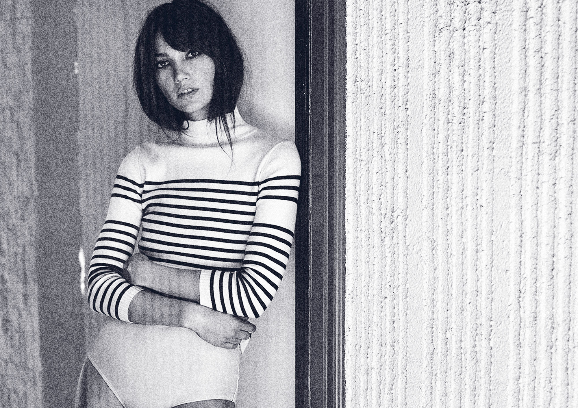 Women wearning La Ligne body suit.